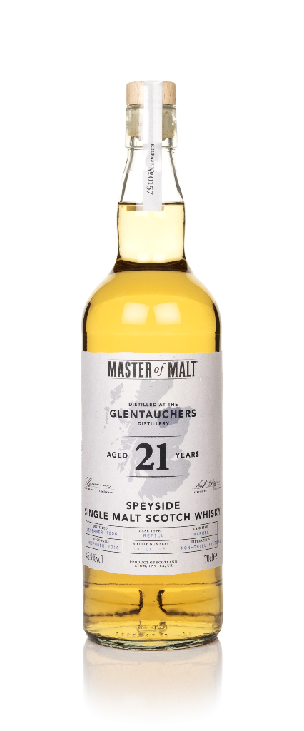 Glentauchers 21 Year Old 1996 (Master of Malt) 70cl product image