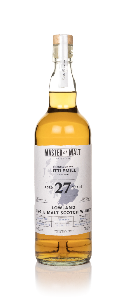Littlemill 27 Year Old 1991 Single Cask (Master of Malt) 70cl product image