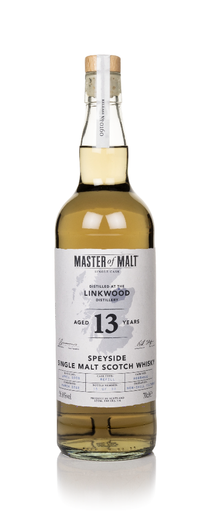 Linkwood 13 Years Old 2008 Single Cask (Master of Malt) 70cl product image