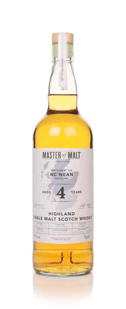 Nc'nean 4 Year Old 2017 Single Cask (Master of Malt) 70cl product image