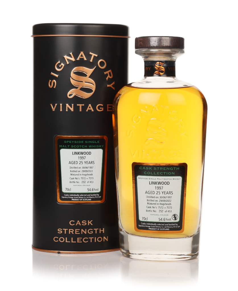 Linkwood 25 Year Old 1997 (casks 7572 & 7573) - Cask Strength Collection (Signatory) 70cl product image