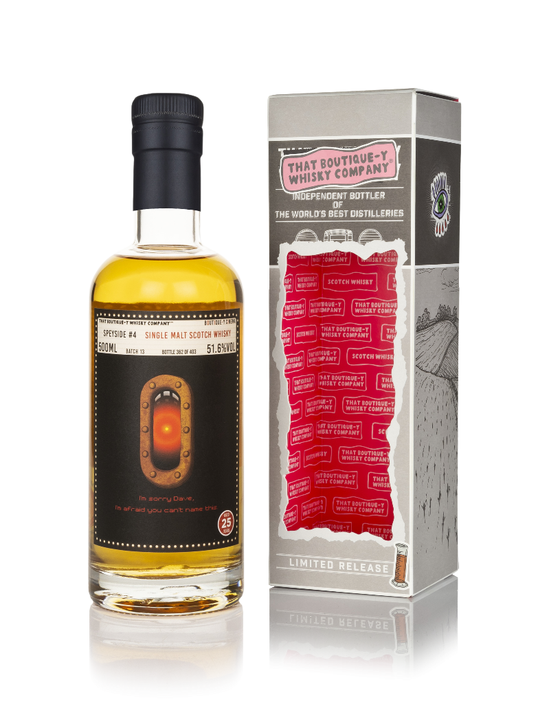 Speyside #4 25 Year Old (That Boutique-y Whisky Company) 50cl product image