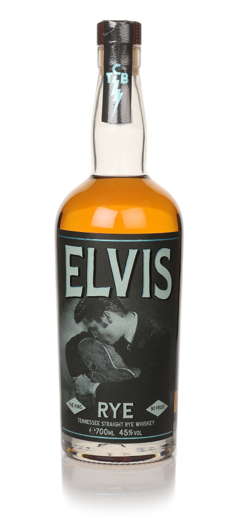 Elvis The King Straight Rye Whiskey 70cl product image