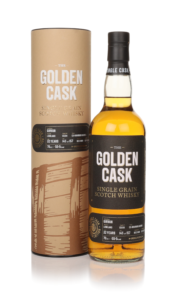 Girvan 32 Year Old 1989 (cask CG011) - The Golden Cask (House of MacDuff) 70cl product image