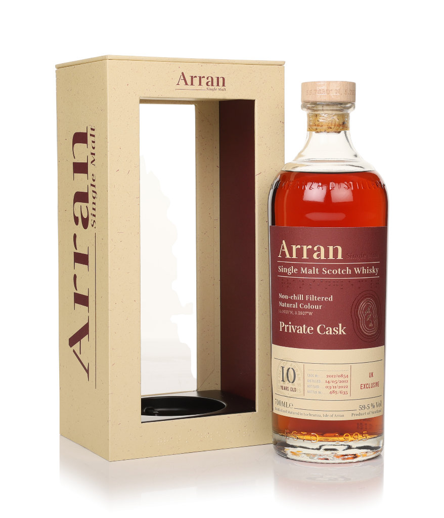 Arran 10 Year Old 2012 (cask 2012/0854) - Private Cask 70cl product image