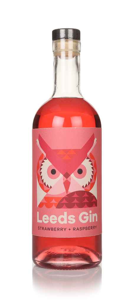 Leeds Gin Strawberry & Raspberry 70cl product image