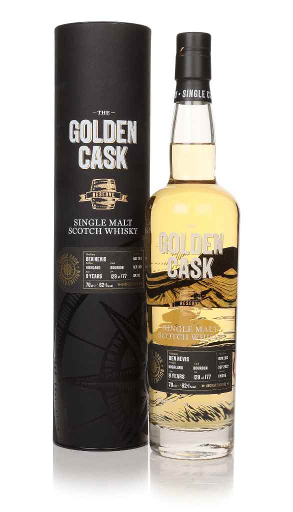 Ben Nevis 9 Year Old 2012 (cask CM295) - The Golden Cask (House of MacDuff) 70cl product image
