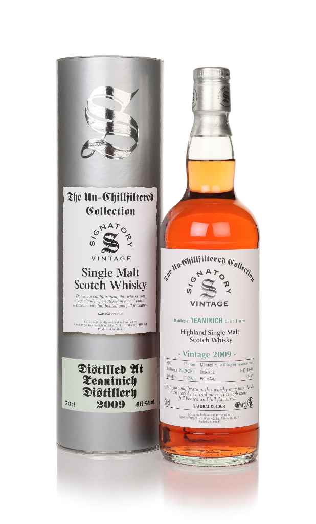 Teaninich 13 Year Old 2009 (casks 8 & 17 & 18 & 19) - Un-Chilfiltered Collection (Signatory) 70cl product image