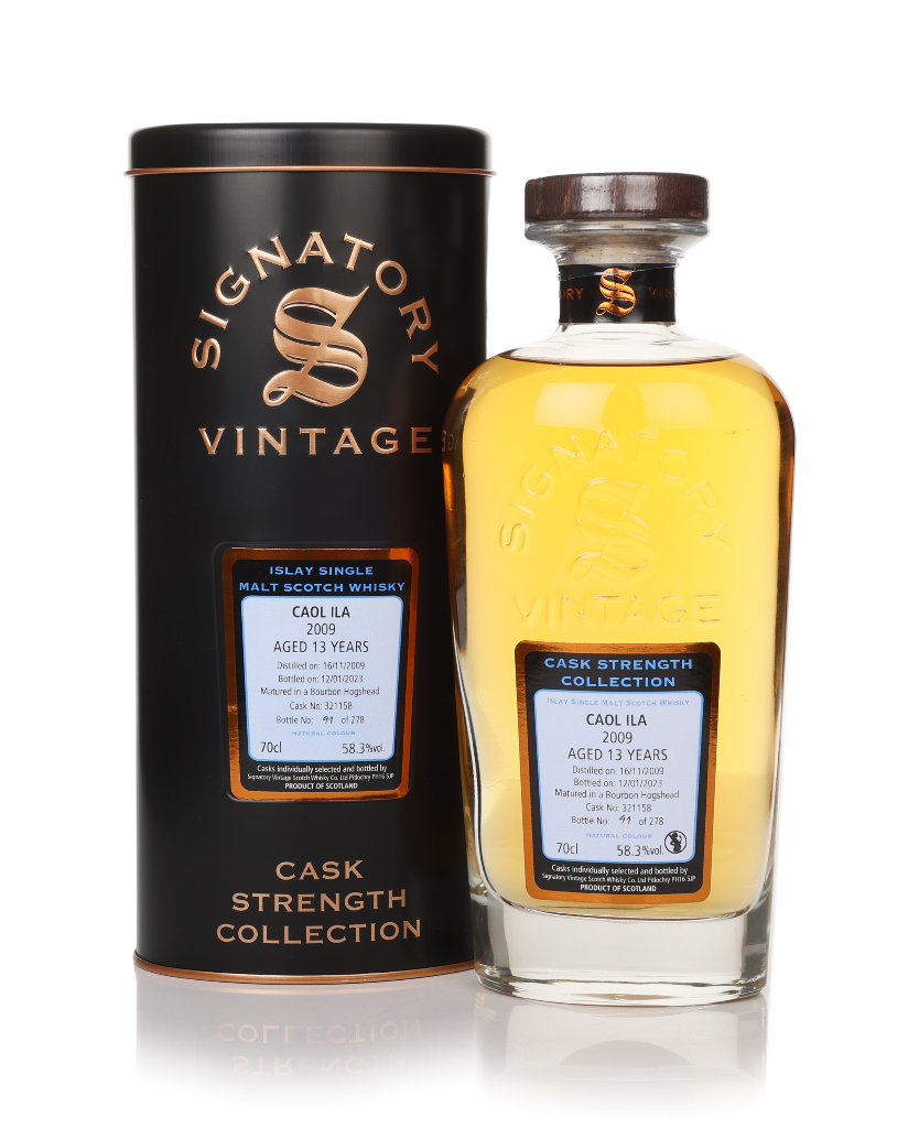 Caol Ila 13 Year Old 2009 (cask 321158) - Cask Strength Collection (Signatory) 70cl product image