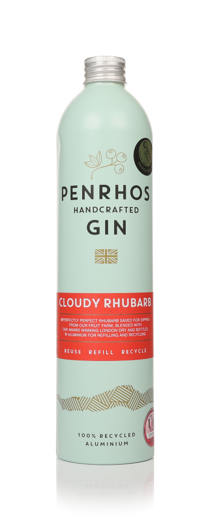 Penrhos Gin Cloudy Rhubarb 70cl product image