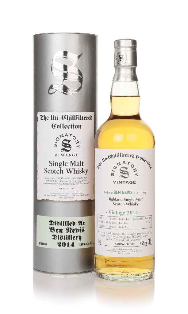 Ben Nevis 8 Year Old 2014 (casks 277 & 278) - Un-Chilfiltered Collection (Signatory) 70cl product image