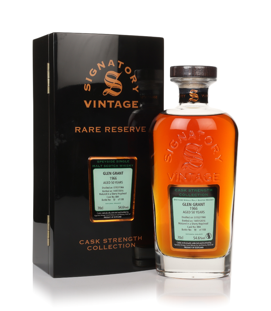Glen Grant 50 Year Old 1966 (cask 884) - Cask Strength Collection Rare Reserve (Signatory) 70cl product image