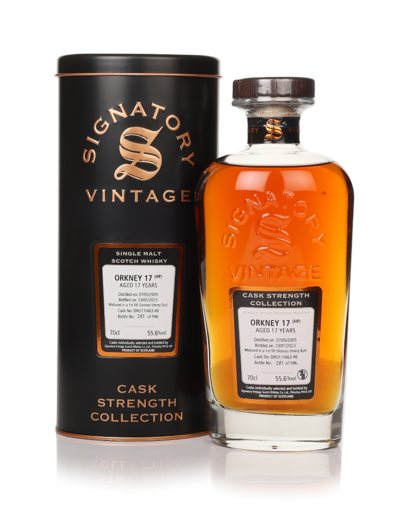 Secret Orkney 17 Year Old 2005 (cask DRU17/A63 #8) - Cask Strength Collection (Signatory) 70cl product image