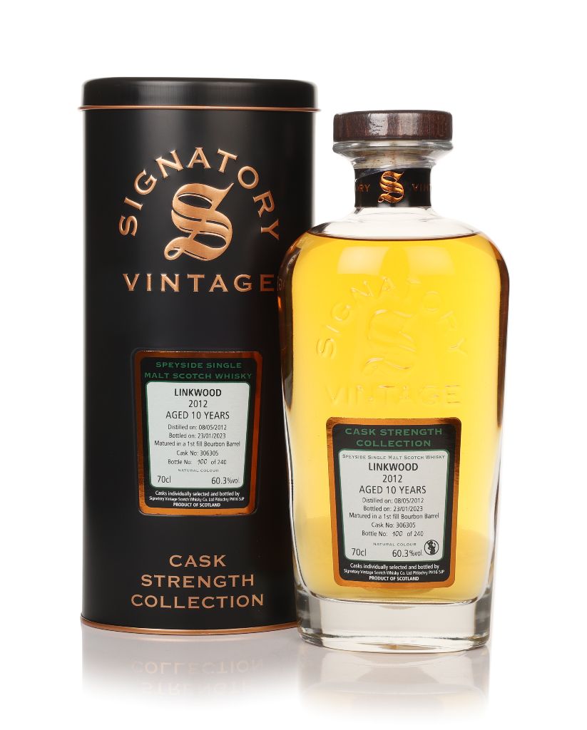 Linkwood 10 Year Old 2012 (cask 306305) - Cask Strength Collection (Signatory) 70cl product image
