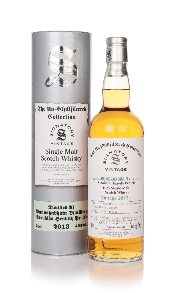 Staoisha 9 Year Old 2013 (casks 2 & 3) - Un-Chilfiltered Collection (Signatory) 70cl product image