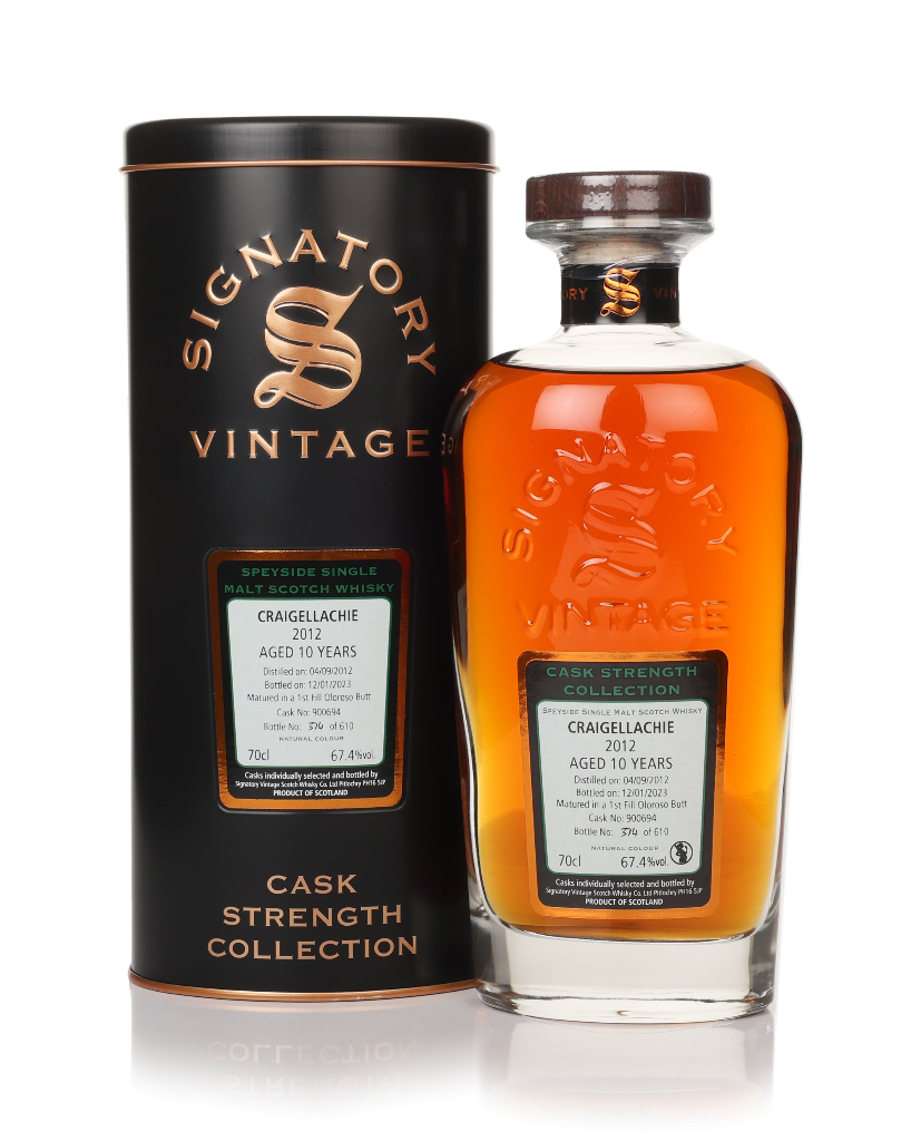 Craigellachie 10 Year Old 2012 (cask 900694) - Cask Strength Collection (Signatory) 70cl product image