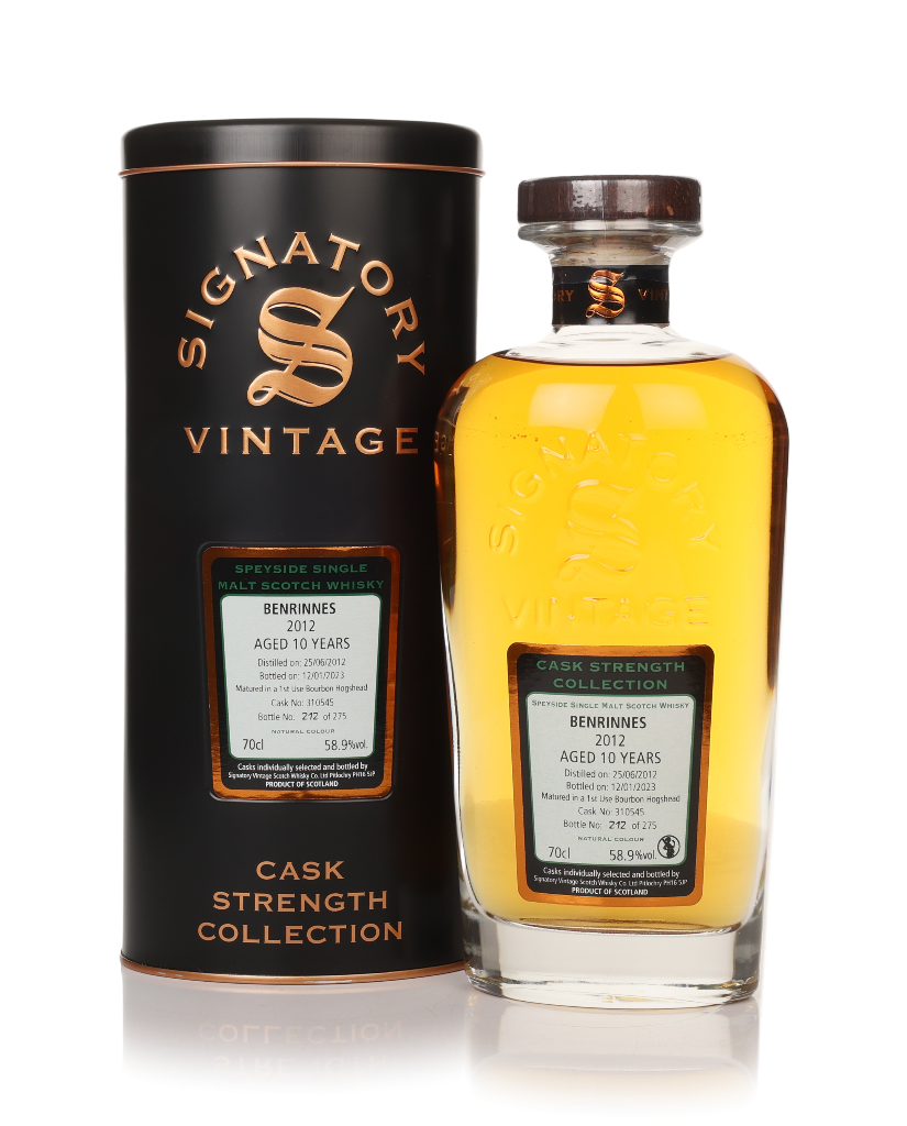 Benrinnes 10 Year Old 2012 (cask 310545) - Cask Strength Collection (Signatory) 70cl product image