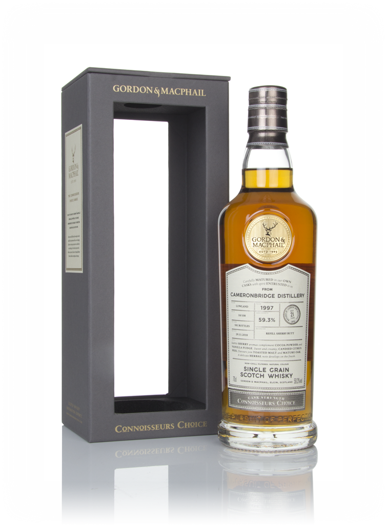 Cameronbridge 21 Year Old 1997 (batch 18/108) - Connoisseurs Choice (Gordon & Macphail) 70cl product image
