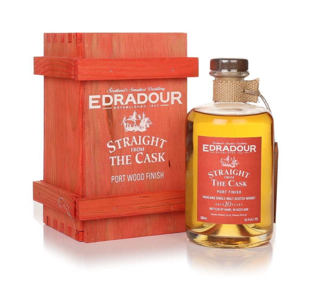 Edradour 10 Year Old 1993 Port Wood Finish - Straight From The Cask 50cl product image