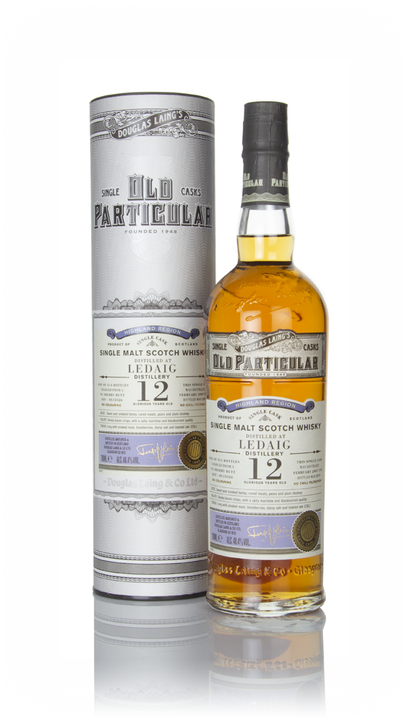 Ledaig 12 Year Old 2007 (cask 13326) - Old Particular (Douglas Laing) 70cl product image