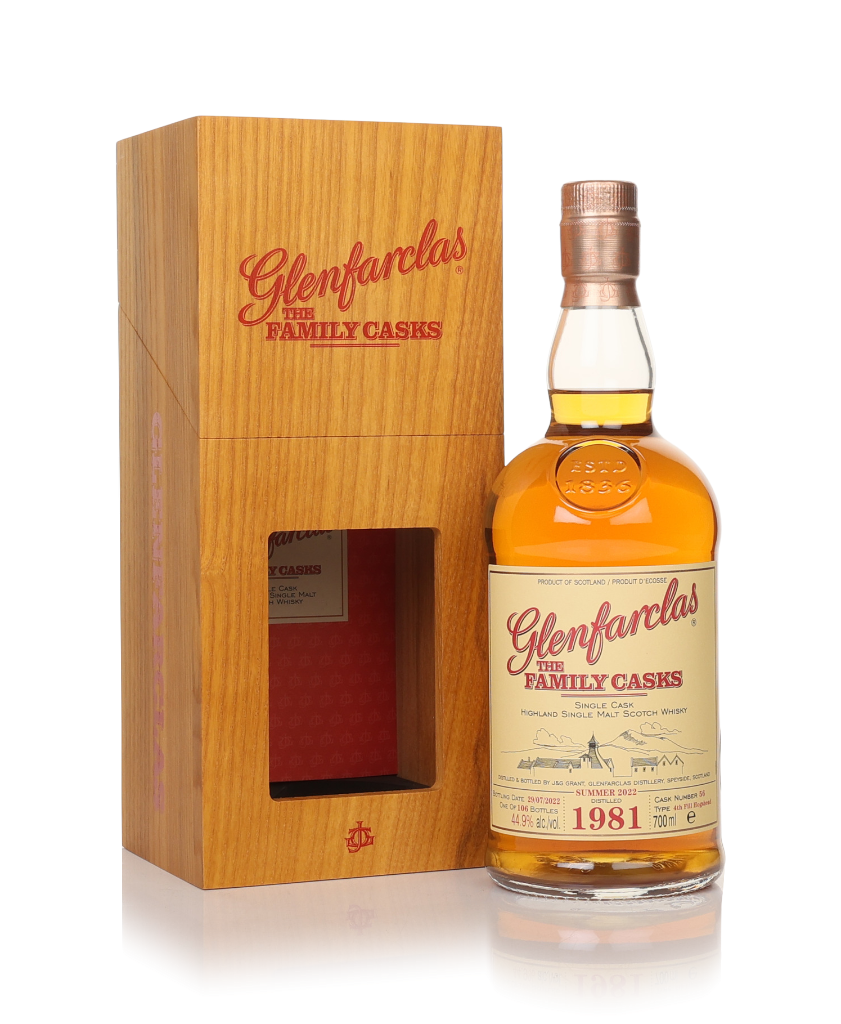 Glenfarclas 1981 (Cask 56) - Family Cask Summer 2022 Release 70cl product image
