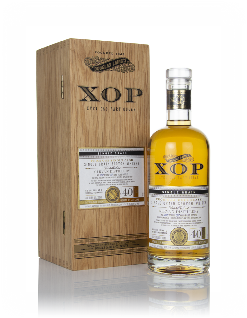Girvan 40 Year Old 1979 (cask 13338) - Xtra Old Particular (Douglas Laing) 70cl product image