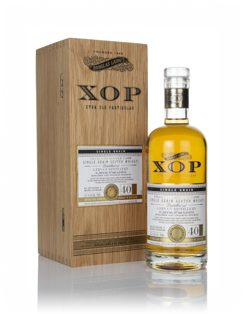Girvan 40 Year Old 1979 (cask 13338) - Xtra Old Particular (Douglas Laing) 70cl product image