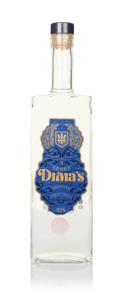 Dima's Vodka - Ukrainian Three-Grain 70cl product image