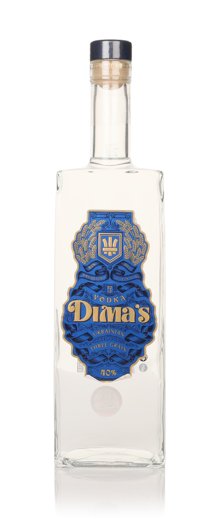 Dima's Vodka - Ukrainian Three-Grain 70cl product image