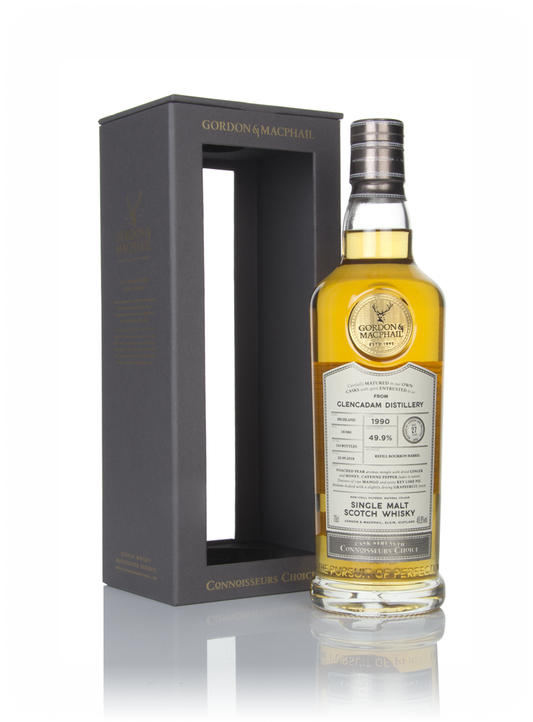 Glencadam 27 Year Old 1990 (batch 18/080) - Connoisseurs Choice (Gordon & MacPhail) 70cl product image