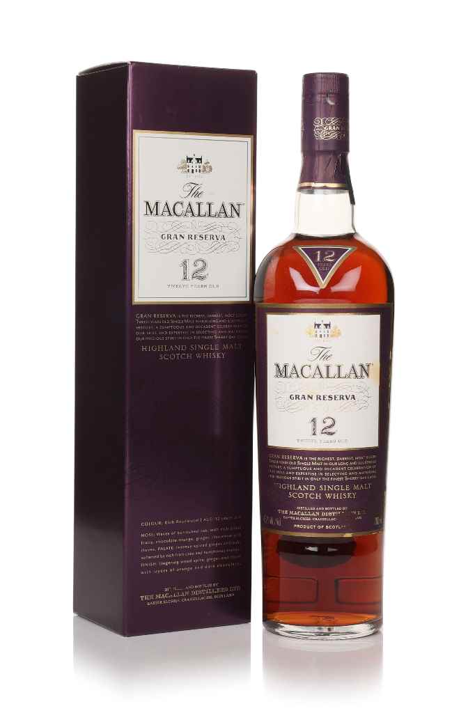 The Macallan 12 Year Old Gran Reserva 70cl product image