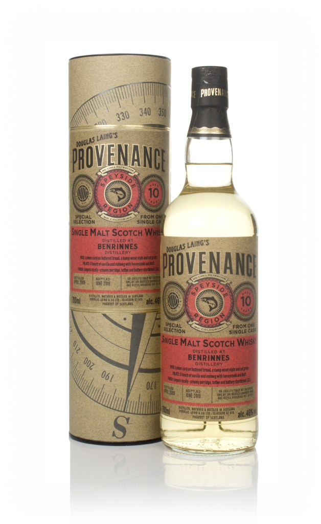 Benrinnes 10 Year Old 2009 (cask 13377) - Provenance (Douglas Laing) 70cl product image
