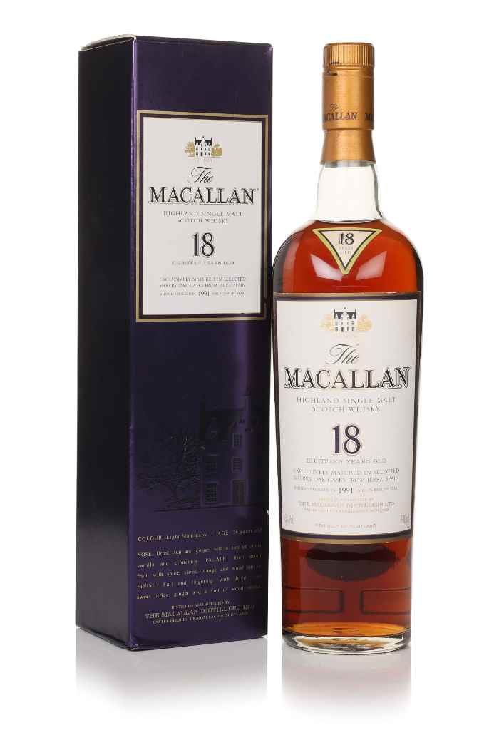 The Macallan 18 Year Old Sherry Oak (2023 Release) 70cl