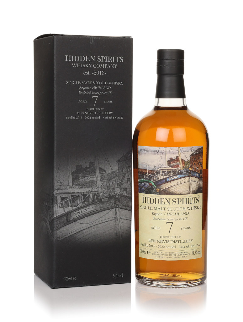 Ben Nevis 7 Year Old 2015 (cask BN15622) - Hidden Spirits 70cl product image