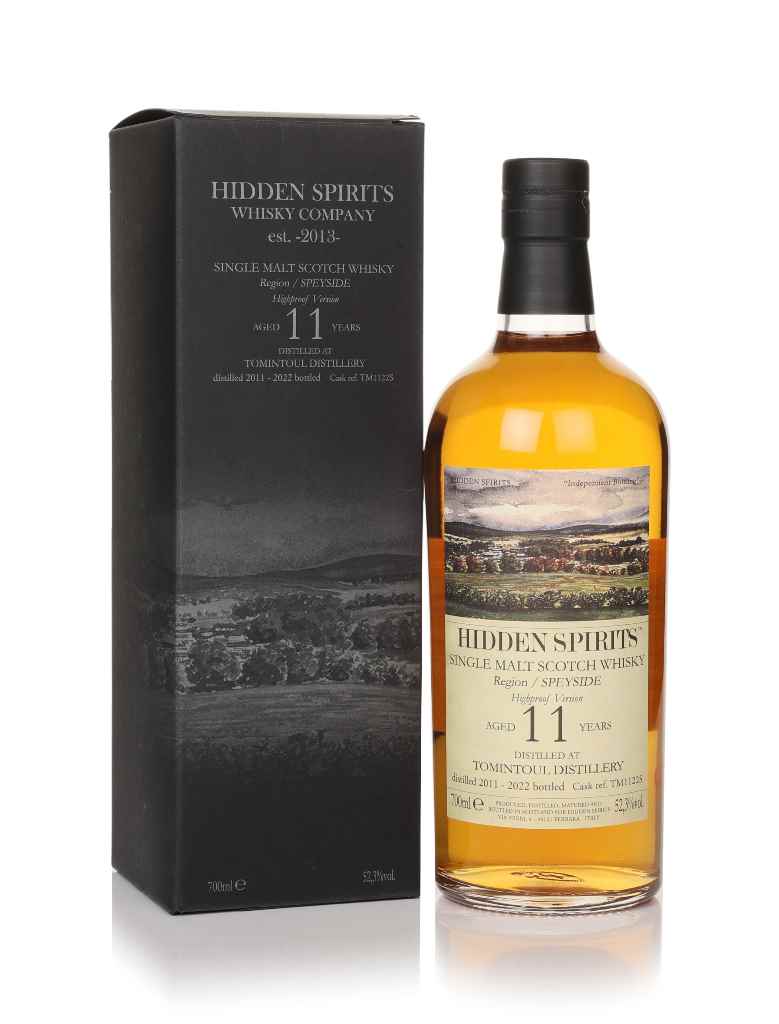 Tomintoul 11 Year Old 2011 (cask TM1122S) - Hidden Spirits 70cl product image