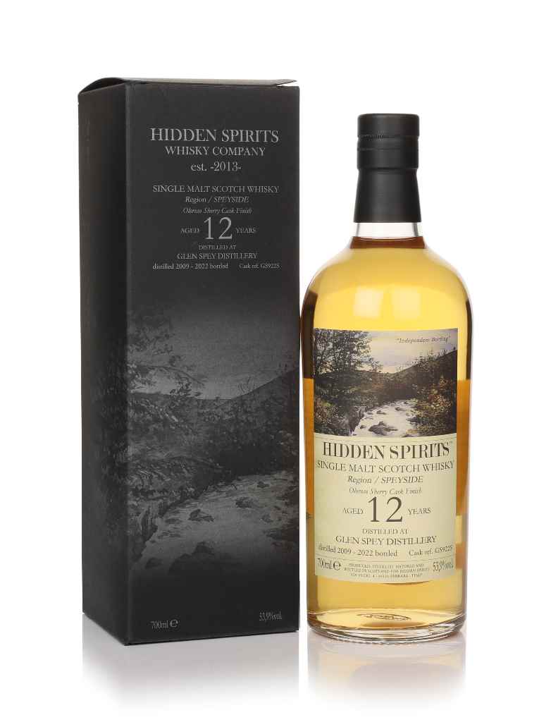 Glen Spey 12 Year Old 2009 (cask GS922S) - Hidden Spirits 70cl product image