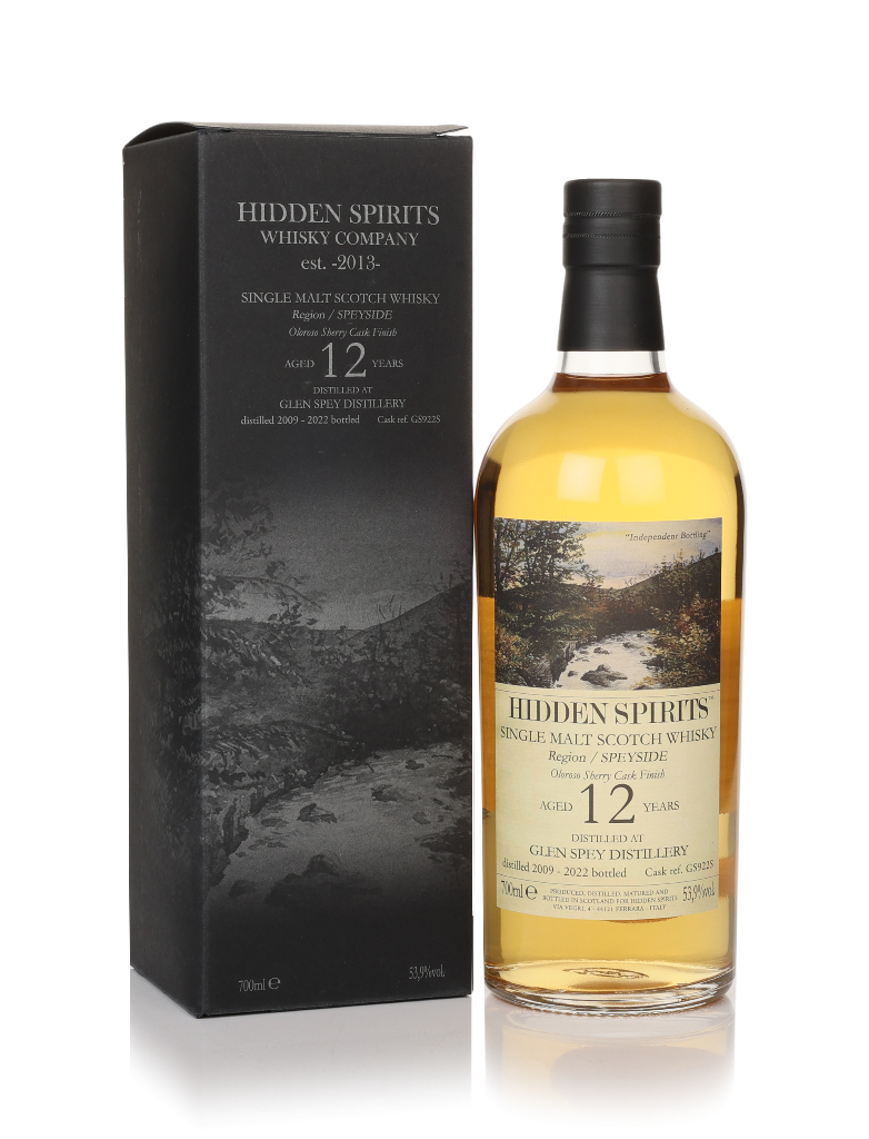 Glen Spey 12 Year Old 2009 (cask GS922S) - Hidden Spirits 70cl product image
