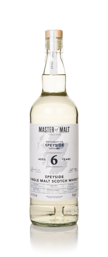 Speyside 6 Year Old 2015 Single Cask (Master of Malt) 70cl product image