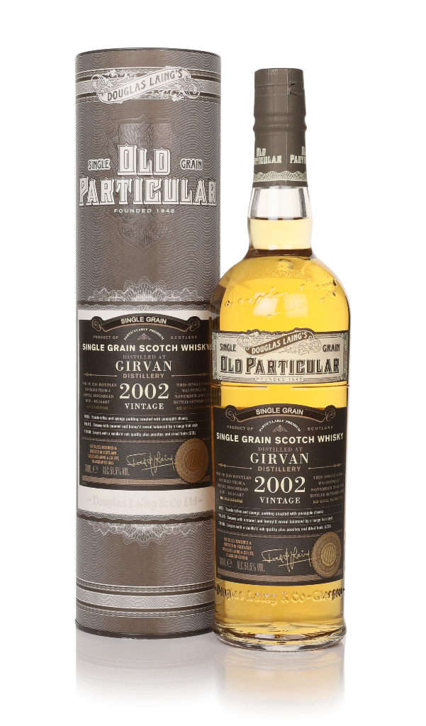 Girvan 19 Year Old 2002 (cask 16487) - Old Particular (Douglas Laing) 70cl product image