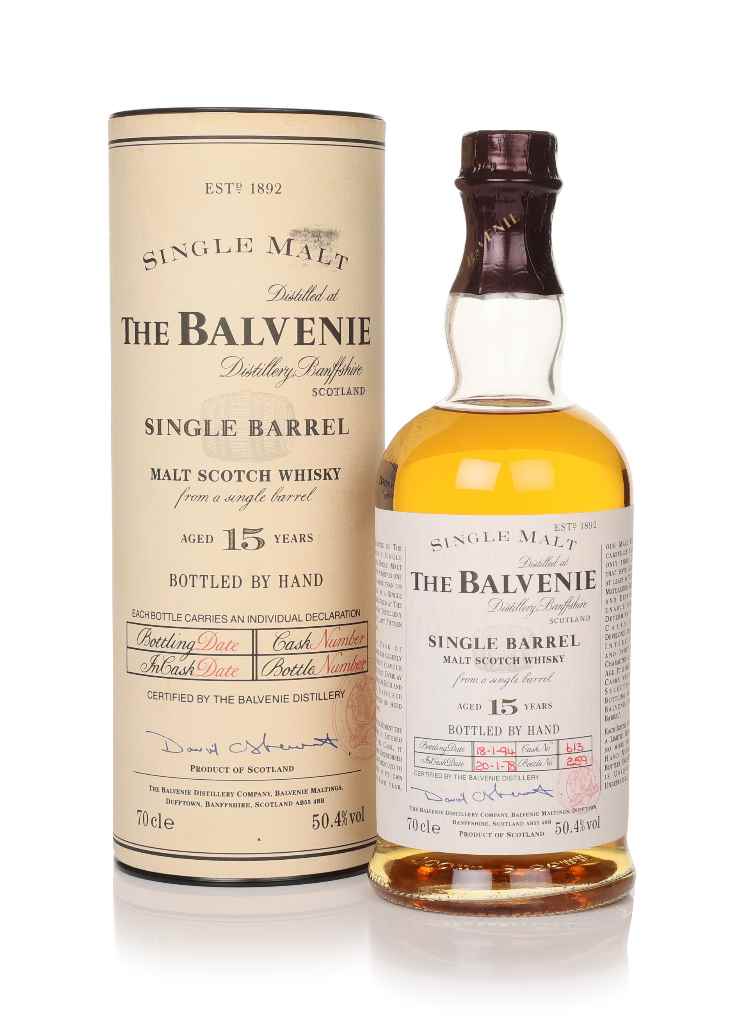 Balvenie 15 Year Old 1978 (cask 613) Single Barrel 70cl product image