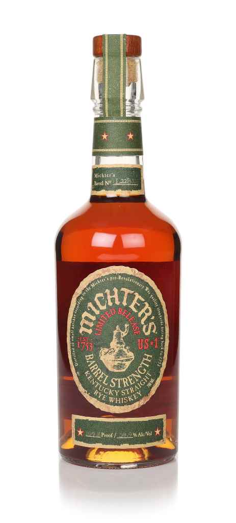 Michter's US*1 Barrel Strength Straight Rye (54.9%) 70cl product image