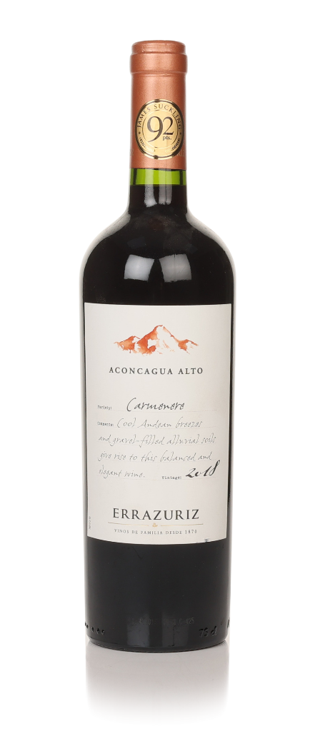 Errazuriz Aconcagua Alto Carmenere 2018 75cl product image