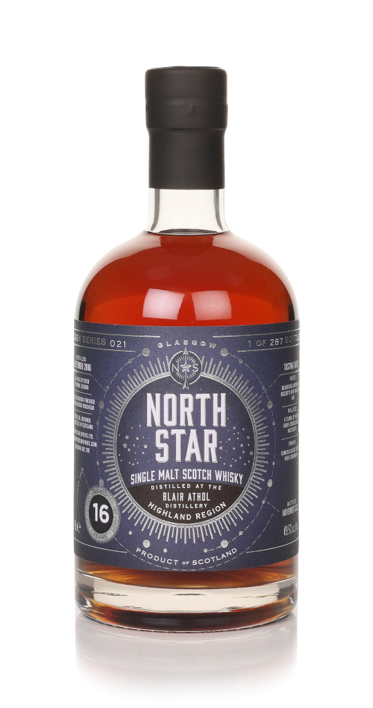 Blair Athol 16 Year Old 2006 - North Star Spirits 70cl product image