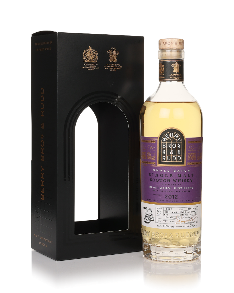 Blair Athol 2012 (bottled 2022) Small Batch (batch 1) - Berry Bros. & Rudd 70cl product image