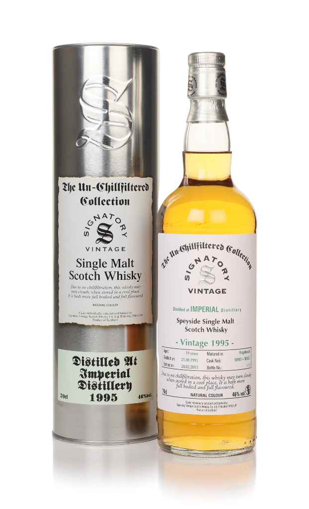 Imperial 19 Year Old 1995 (casks 50181 & 50182) - Un-Chillfiltered Collection (Signatory) 70cl product image