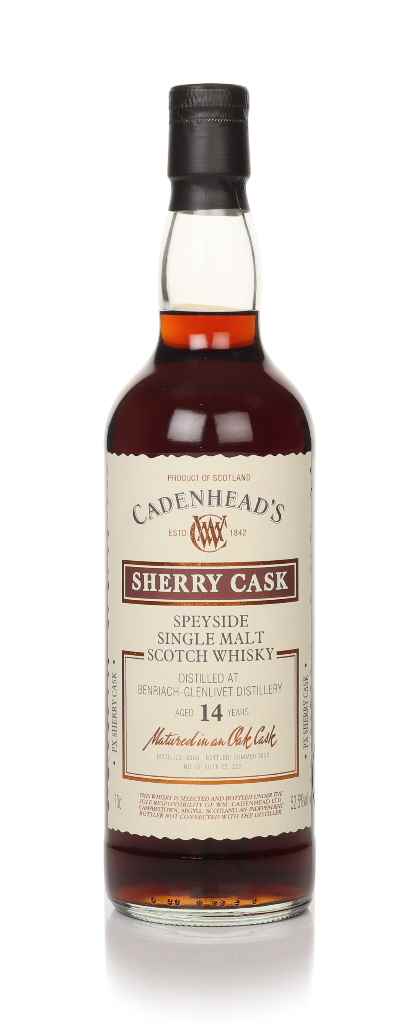 Benriach-Glenlivet 14 Year Old 2008 Sherry Cask (WM Cadenhead) 70cl product image