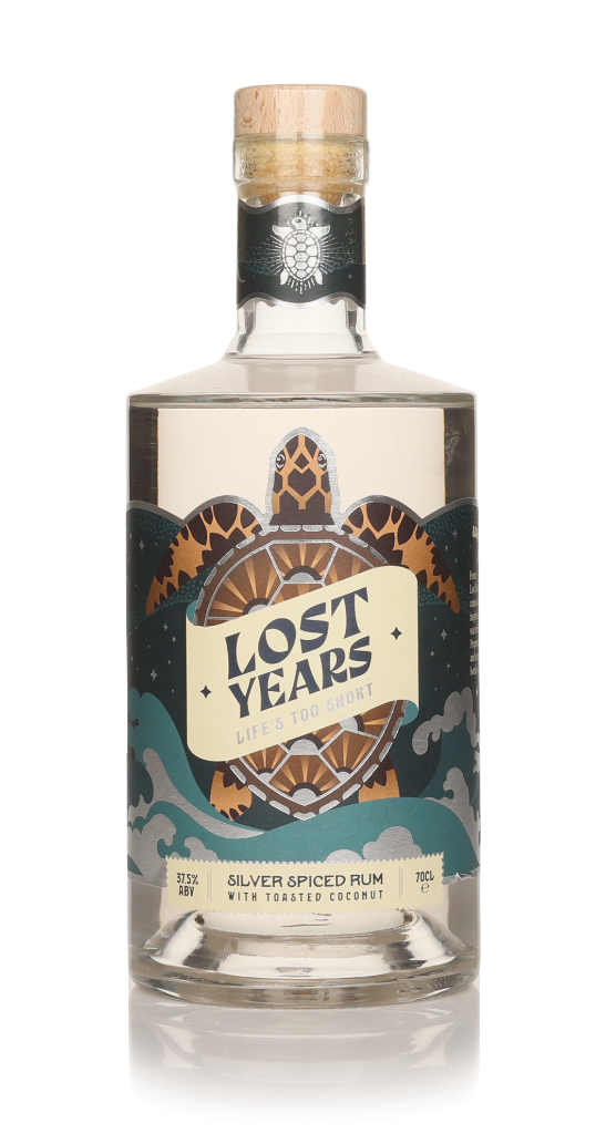 Lost Years Wandering Turtle Silver Spiced Rum with Toasted Coconut 70cl product image