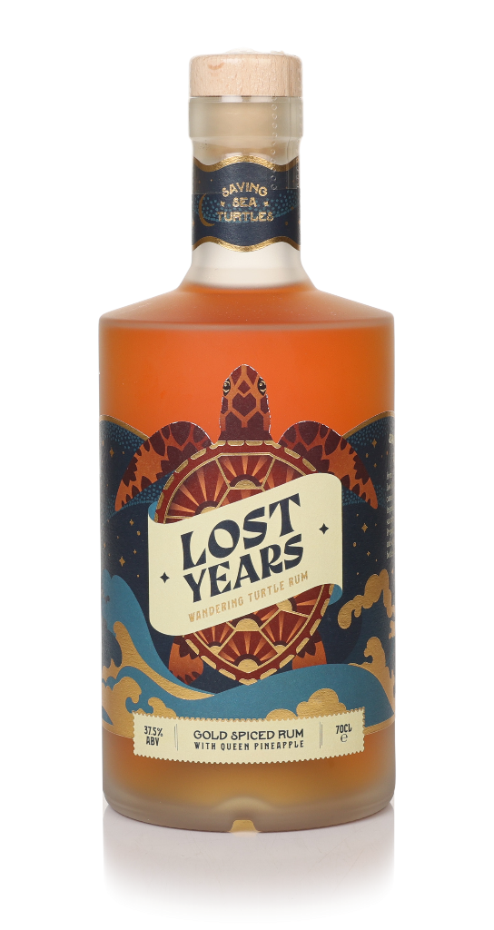 Lost Years Wandering Turtle Gold Spiced Rum with Queen Pineapple 70cl product image