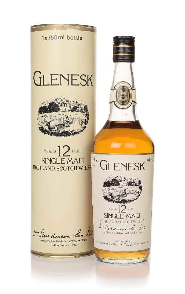 Glenesk 12 Year Old (WM Sanderson) - 1980s 75cl product image