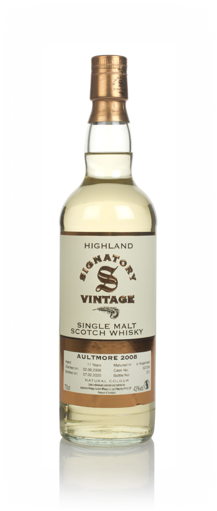 Aultmore 11 Year Old 2008 (cask 307294) - Signatory 70cl product image